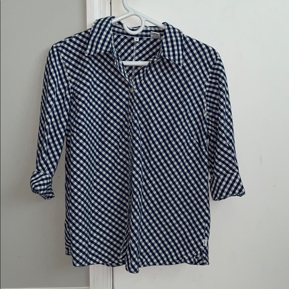 Abercrombie and Fitch plaid button down shirt